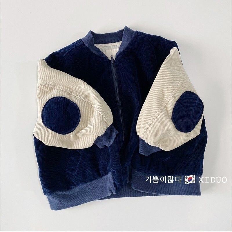 Áo khoác bomber 2 lớp bé trai 10-20kg