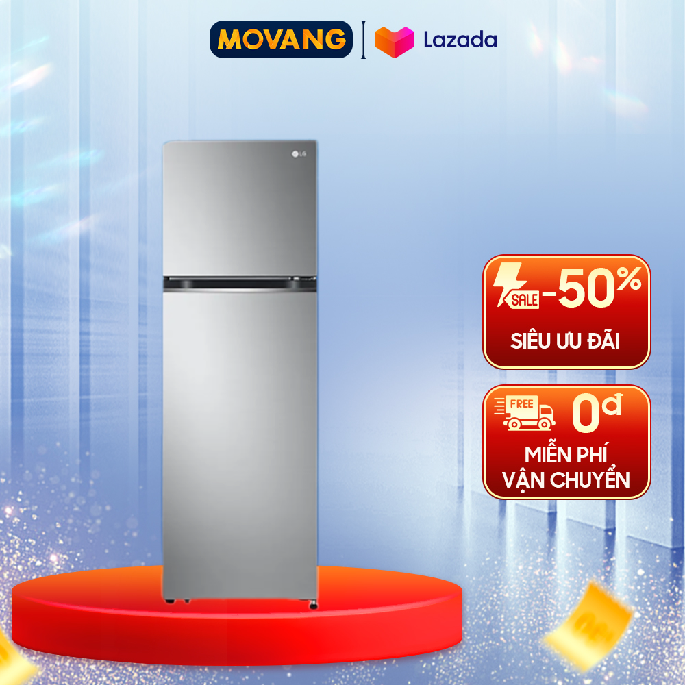 - tủ lạnh lg inverter 266 lít gv-b262ps