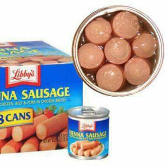 [HCM][HSD 07/2025] XÚC XÍCH ĐÓNG HỘP LIBBYS VIENNA SAUSAGE của MỸ Thùng 18 Lon 23kg