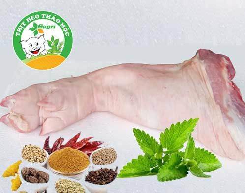 Chân giò heo Thảo mộc Sagri (chặt sẵn) 1.5kg - [Giao Ngay Tại HCM]