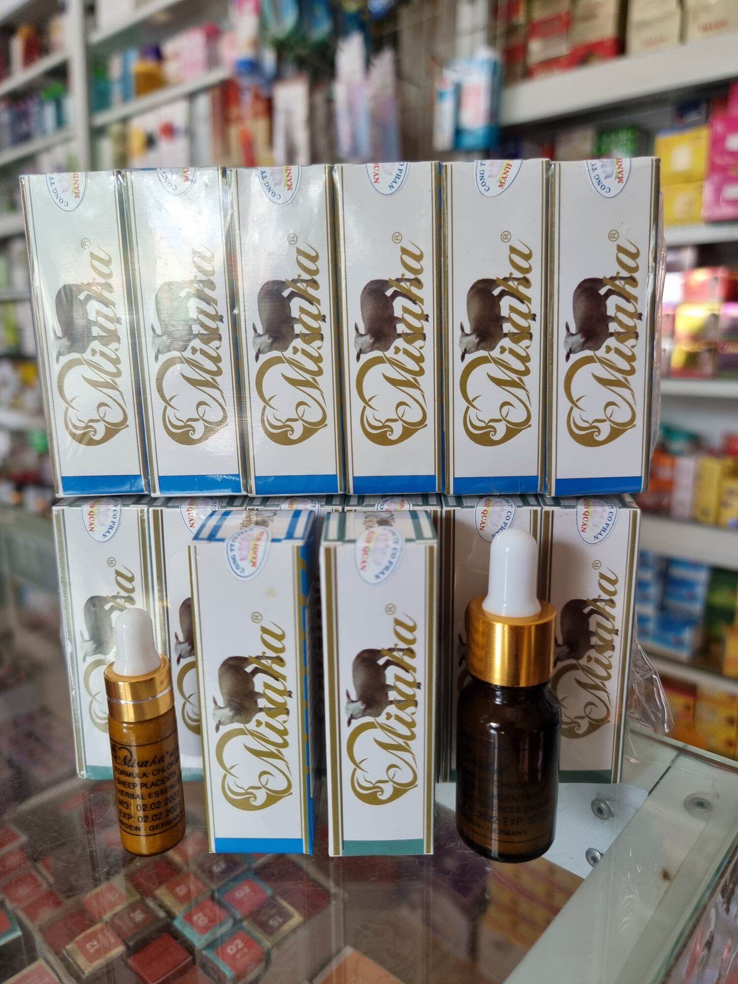 Serum chấm mụn misaka 10gr và 20gr serum thâm liền sẹo misaka chuẩn cty giá lẻ 1 chai