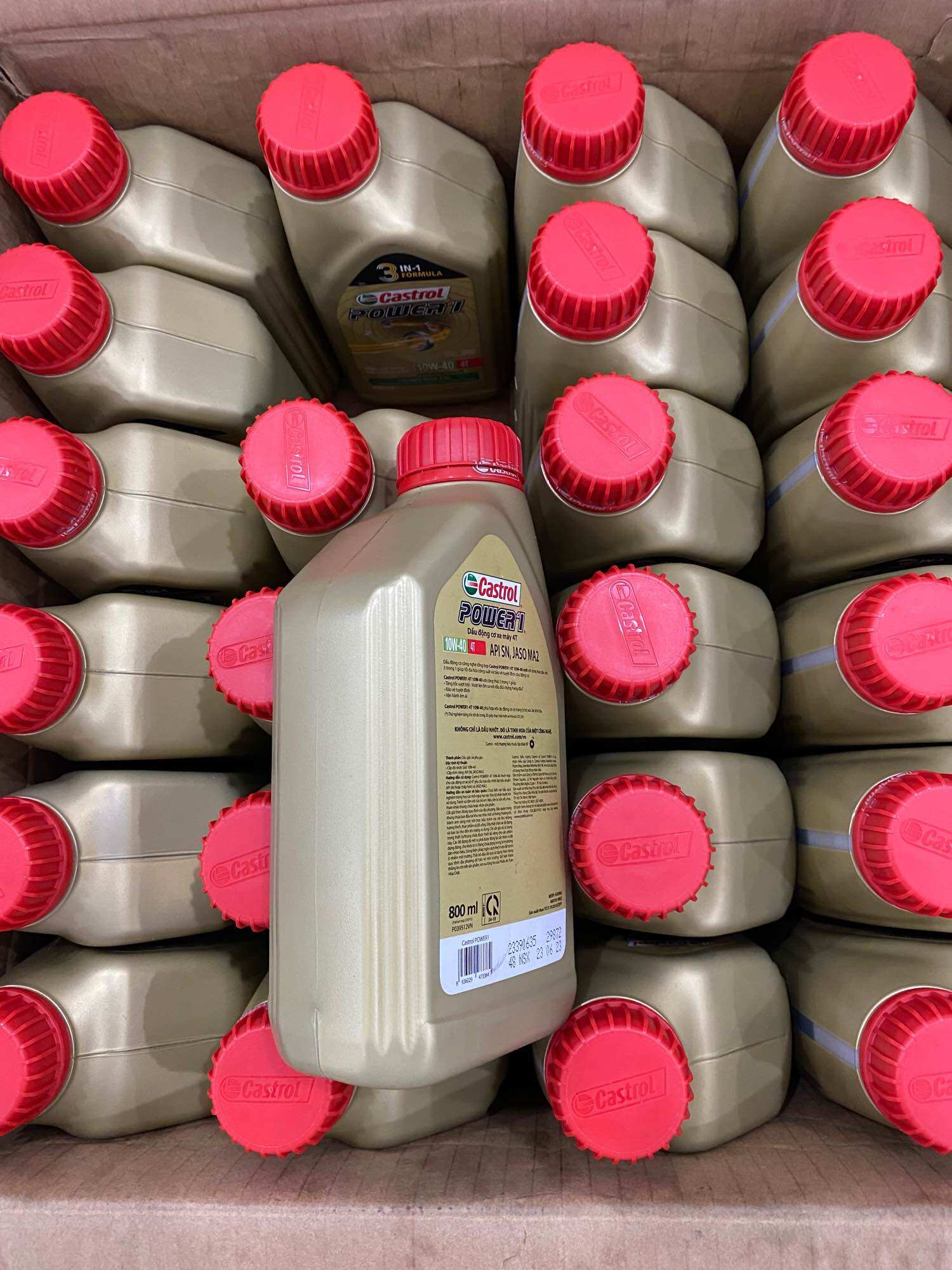 Dầu nhớt Castrol xe số 10-40W ( 800ml )
