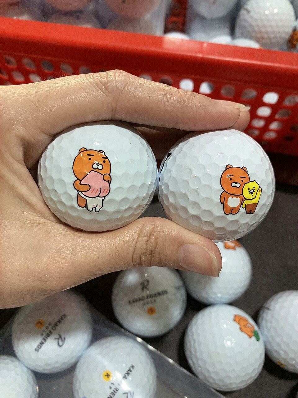 (Túi 10 quả) Bóng Golf KAKAO FRIENDS