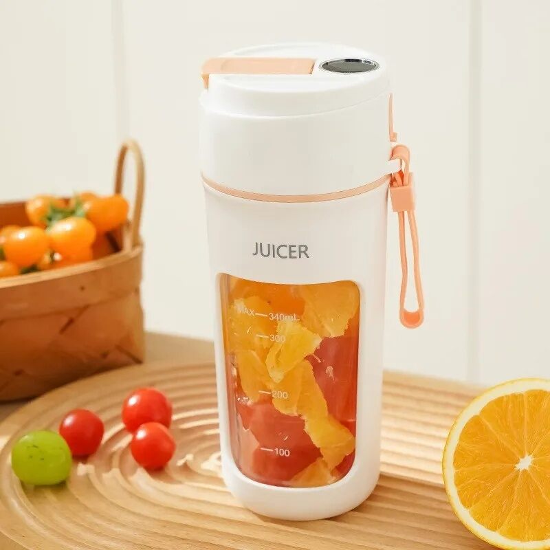 Máy Ép Trái Cây Điện Không Dây Di Động Nhỏ Gọn Đa Chức Năng Dùng Cho Gia Đình Và Du Lịch