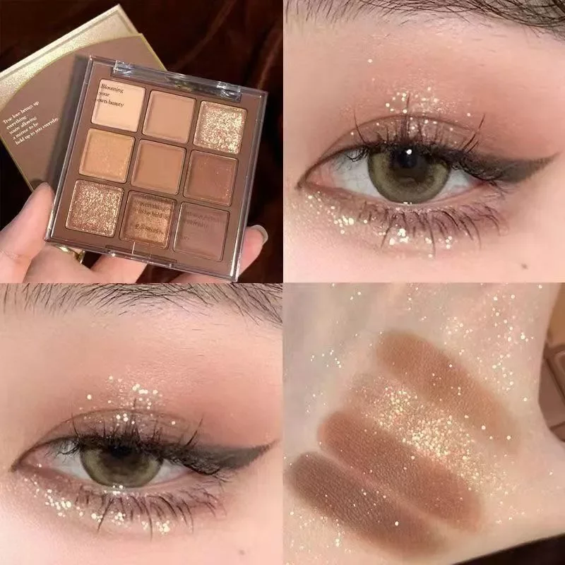 Phấn mắt 9 ô.tone nâu socola