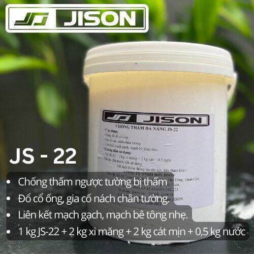 Sơn chống thấm ngược Jison JS-22 Cao Cấp lon 5kg