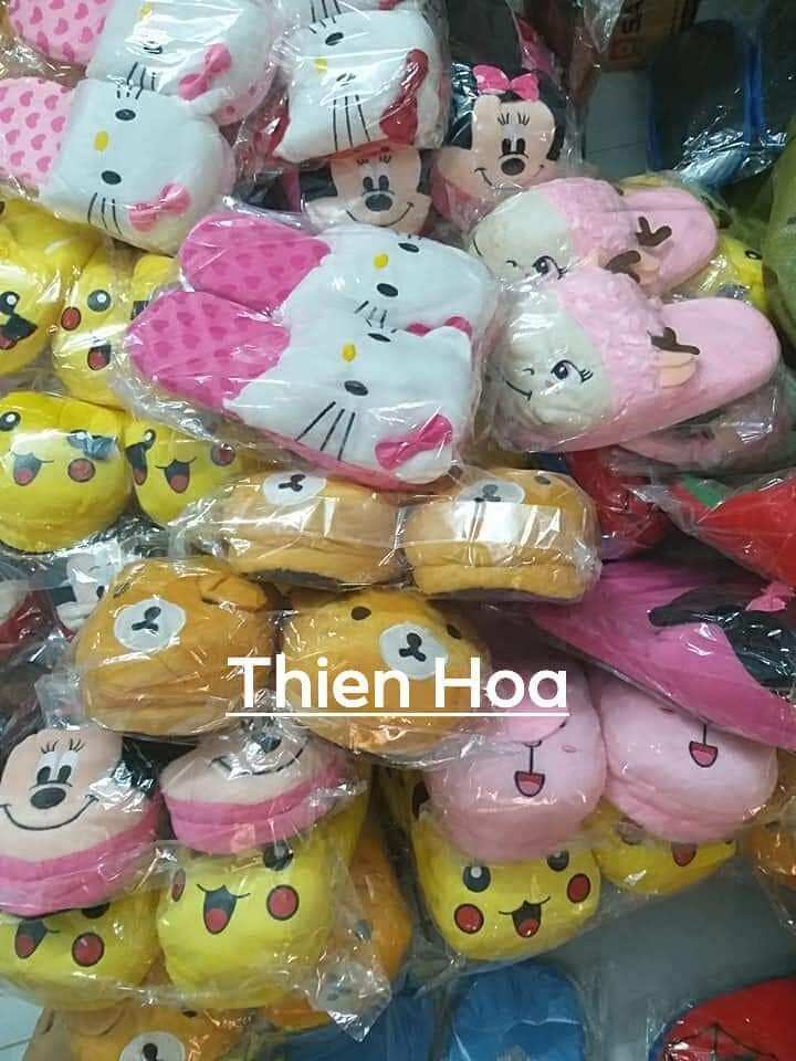 dép bông đoremon