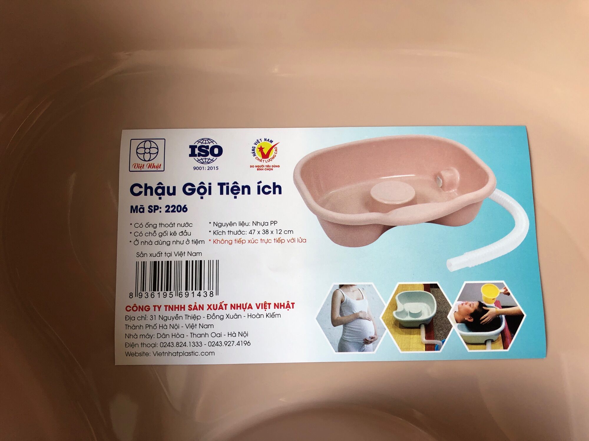 [HCM] CHẬU GỘI ĐẦU TIỆN ÍCH