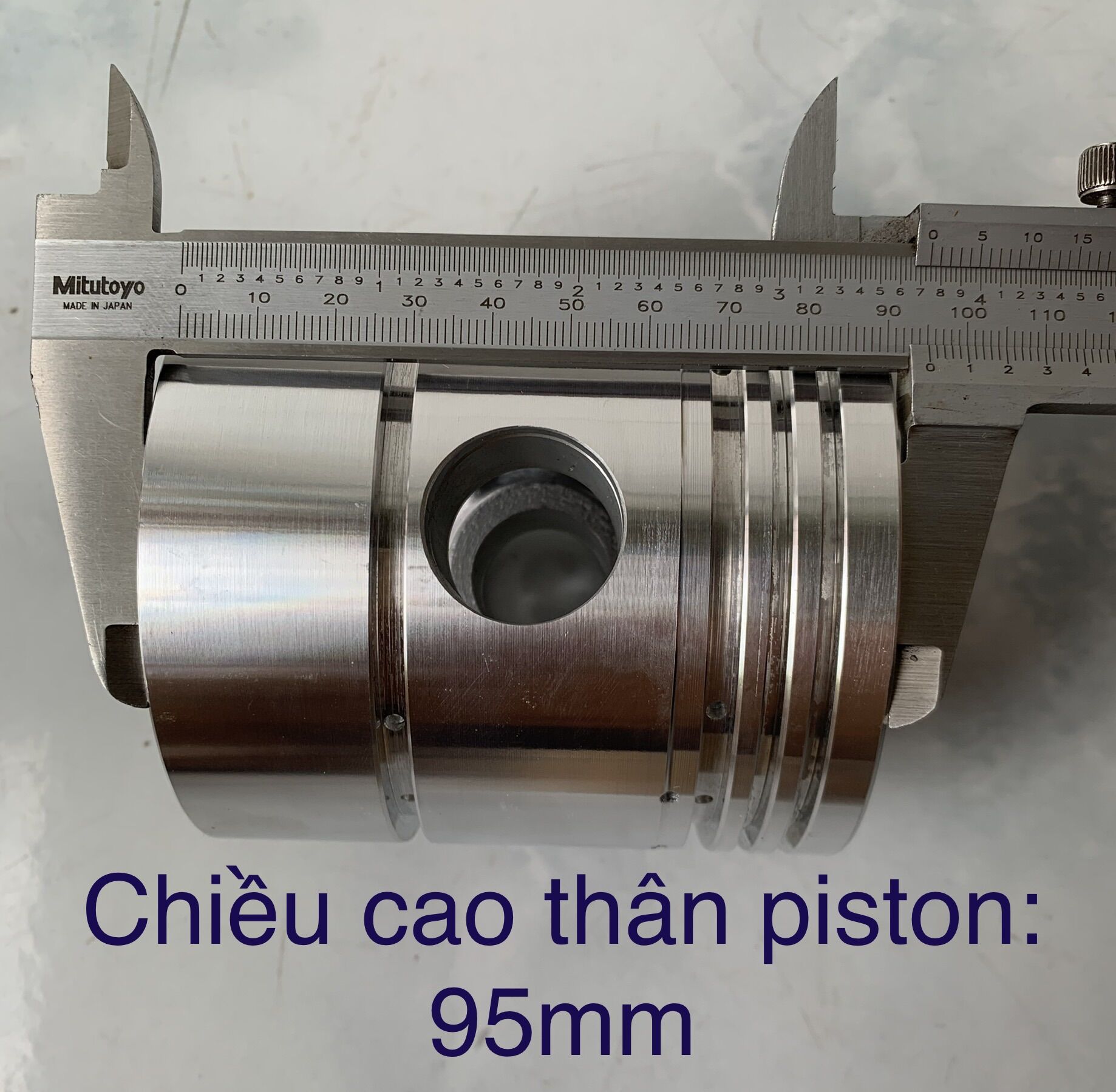 piston 90mm Meiji máy nén khí