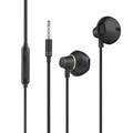 S903 kim loại tai nghe nhét tai tai nghe bass stereo điều khiển dây điện thoại di động tai nghe có micro đen