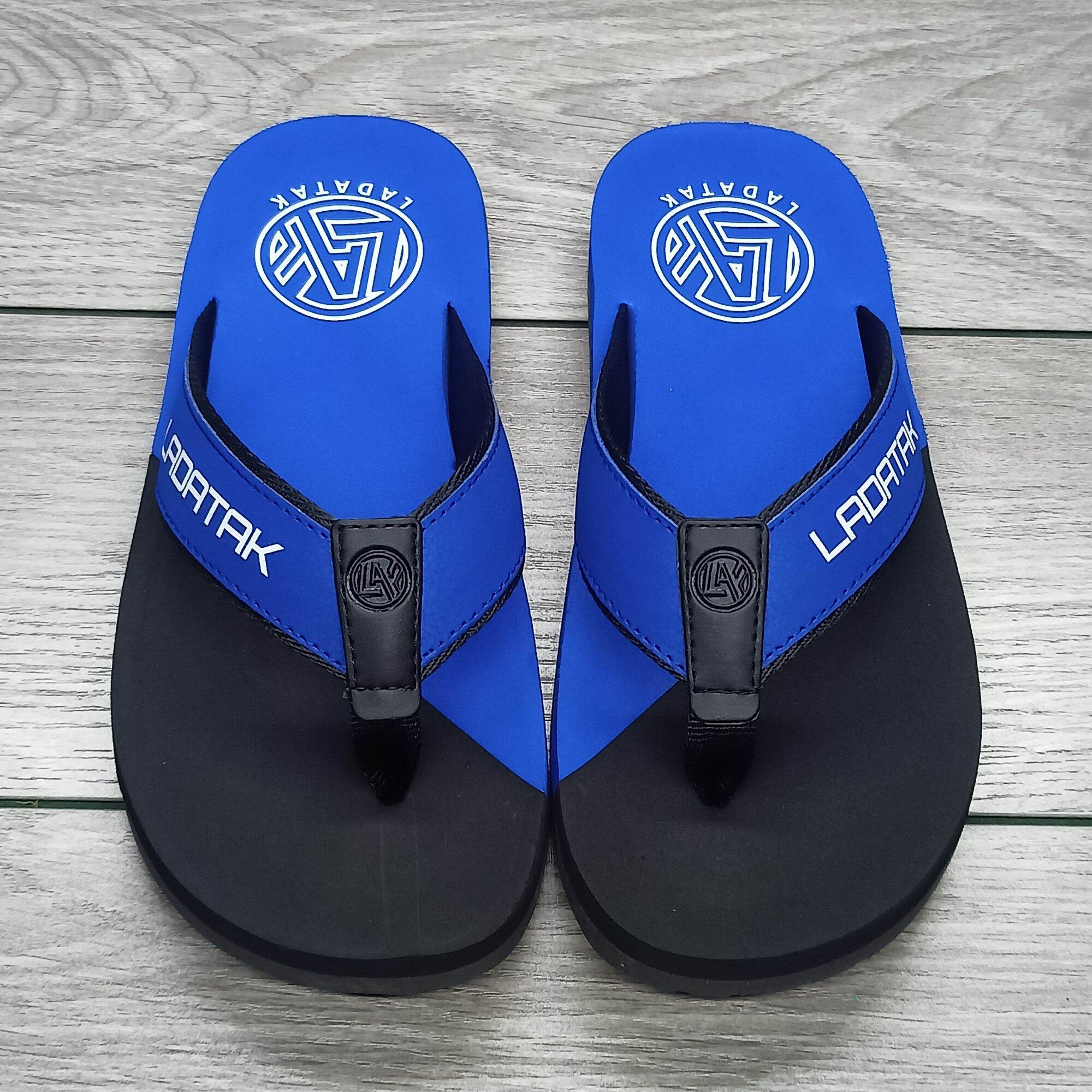 Dép kẹp xỏ ngón ladatak - mã xl 004 màu xanh dương+đen
