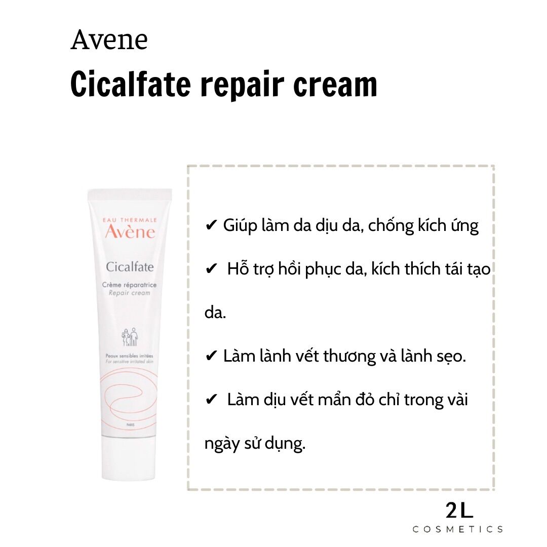 Kem dưỡng phục hồ Avene Cicalfate