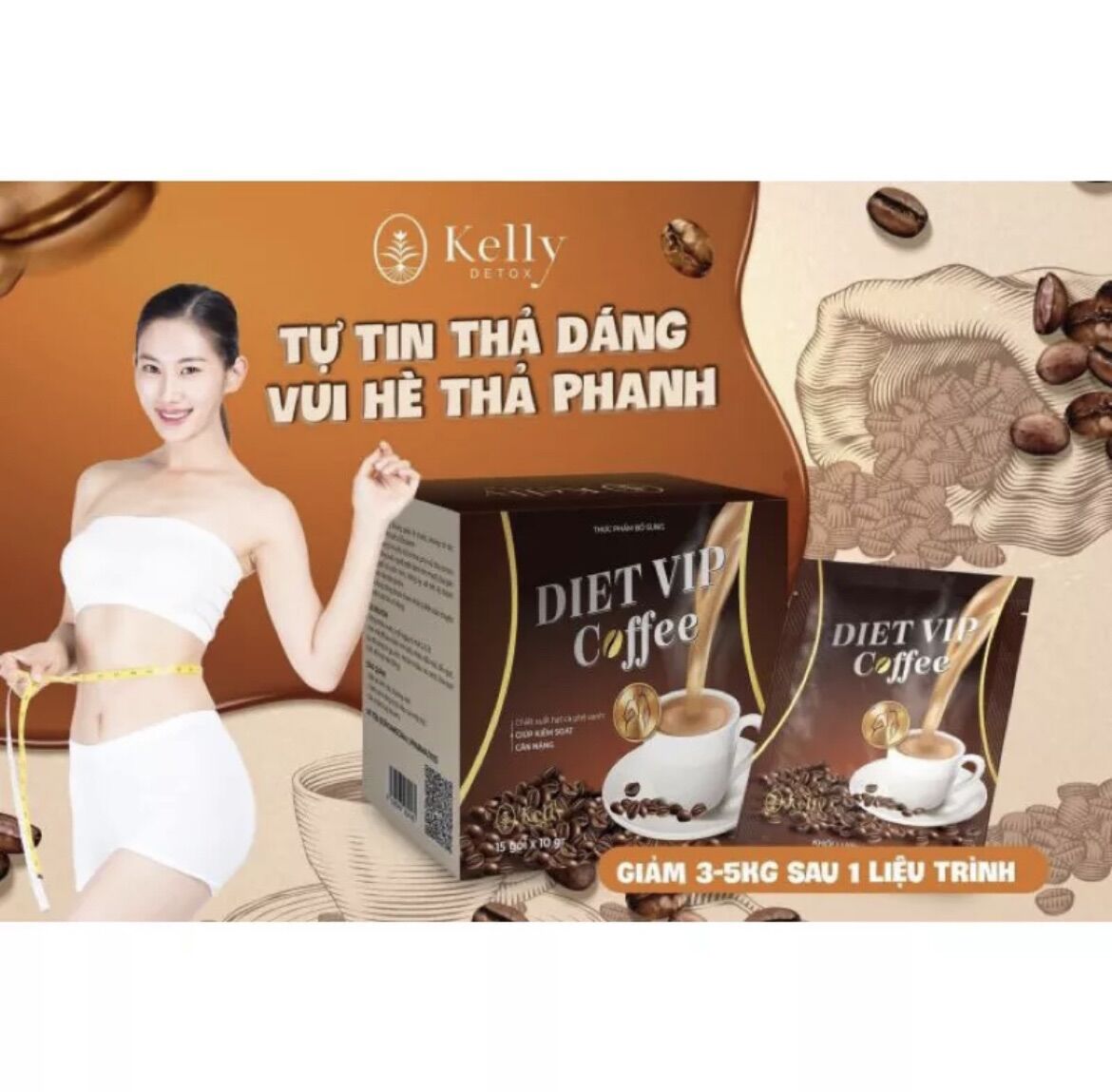Cà Phê Giảm Cân Diet Vip đã sản xuất lại