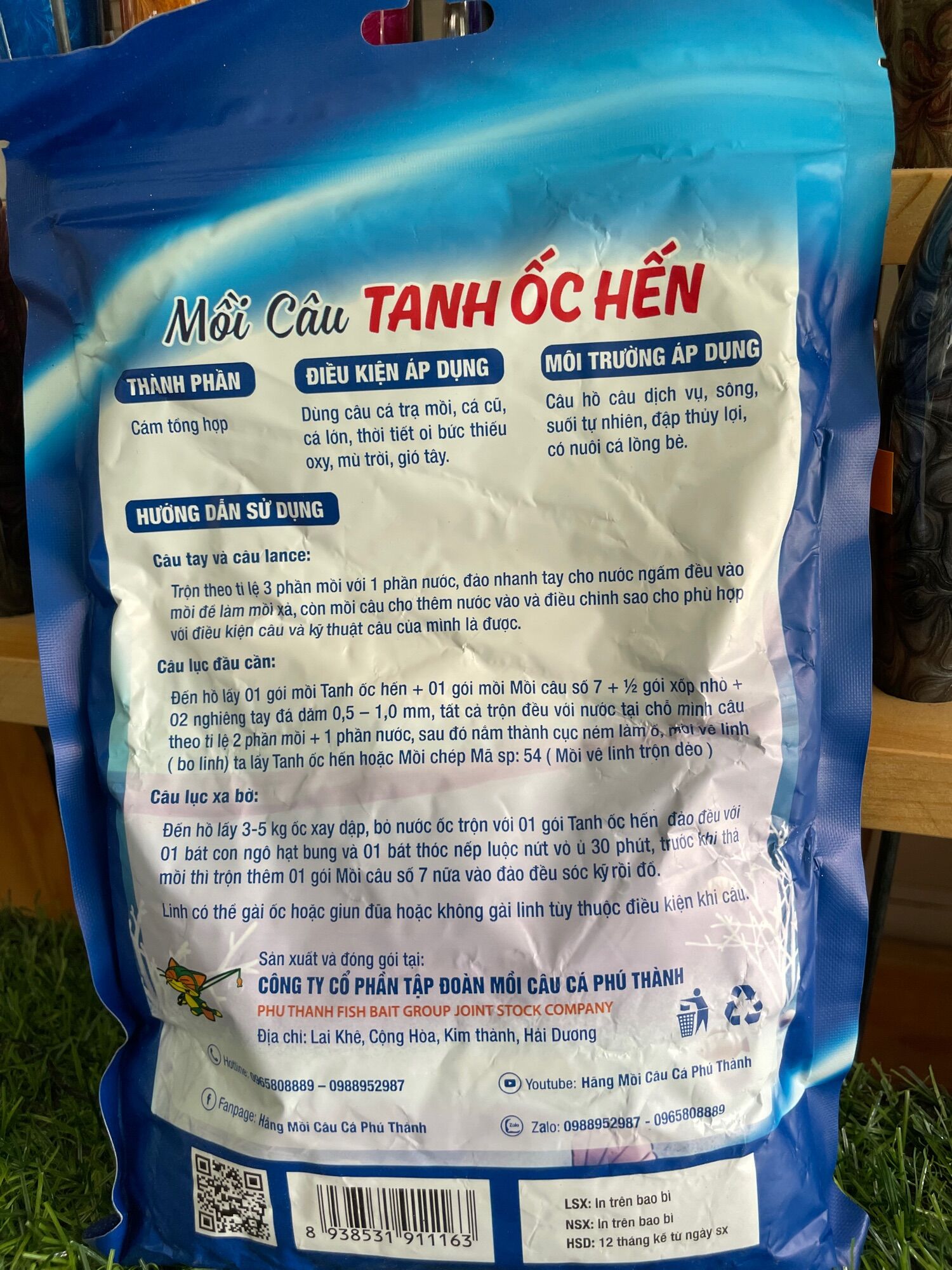 [ComBo] 2 Gói Mồi Phú Thành Các Loại
