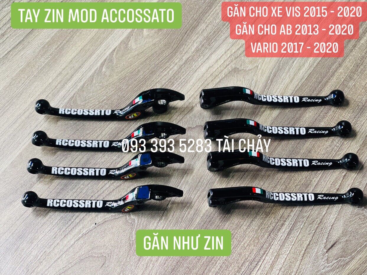 Tay thắng zin mod rccossrto cho vision 2015 - 2020 / vario 2017 - 2020 / ab