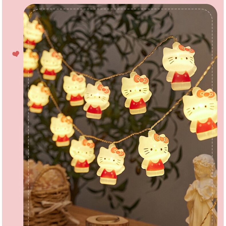 🌸dây đèn 10 20 quả hello kitty