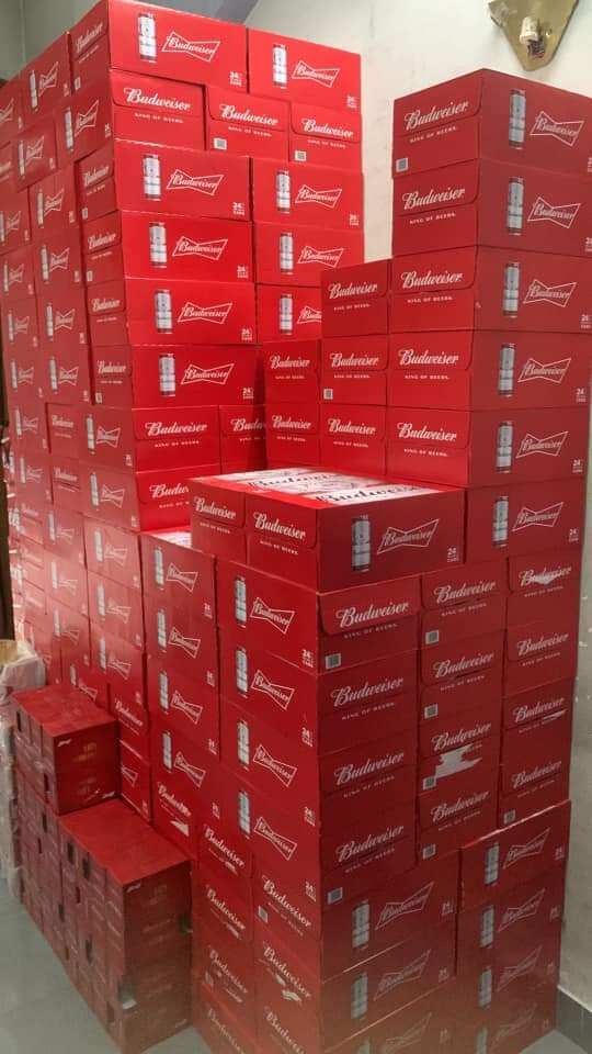 Budweiser thùng 24 lon bia Budweiser