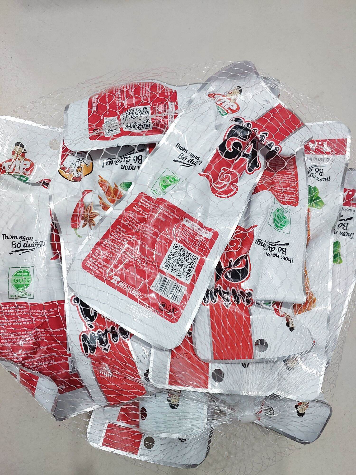 Combo 10 chân gà T.A.P  FOOD 50g