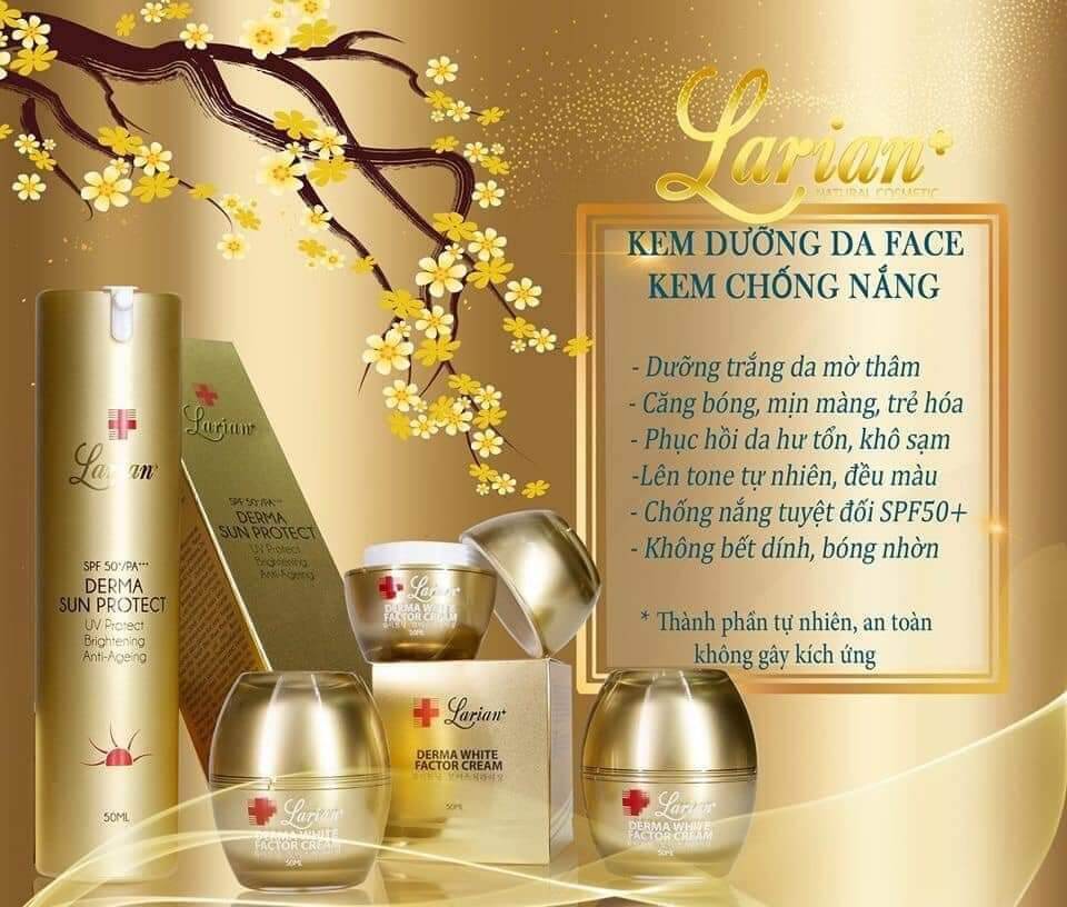 [SALE] Kem dưỡng trắng Larian+ Derma White Factor Cream