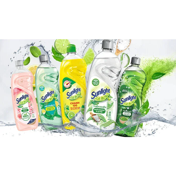 Nước rửa chén sunlight chanh 1,4kg