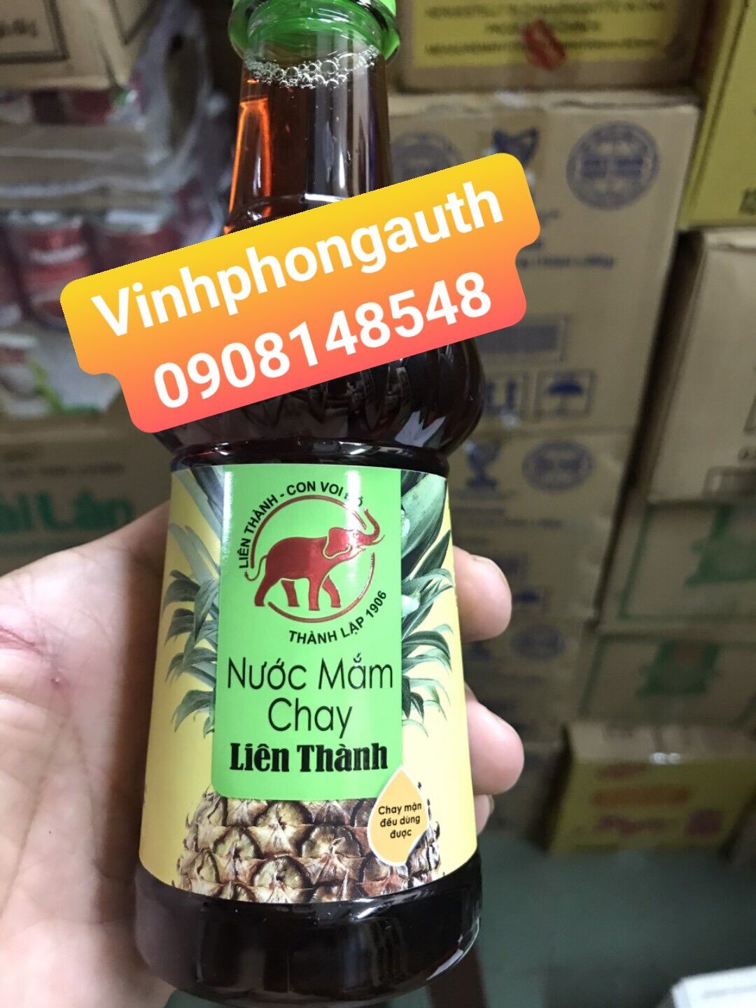 Nước mắm chay liên thành 300ml