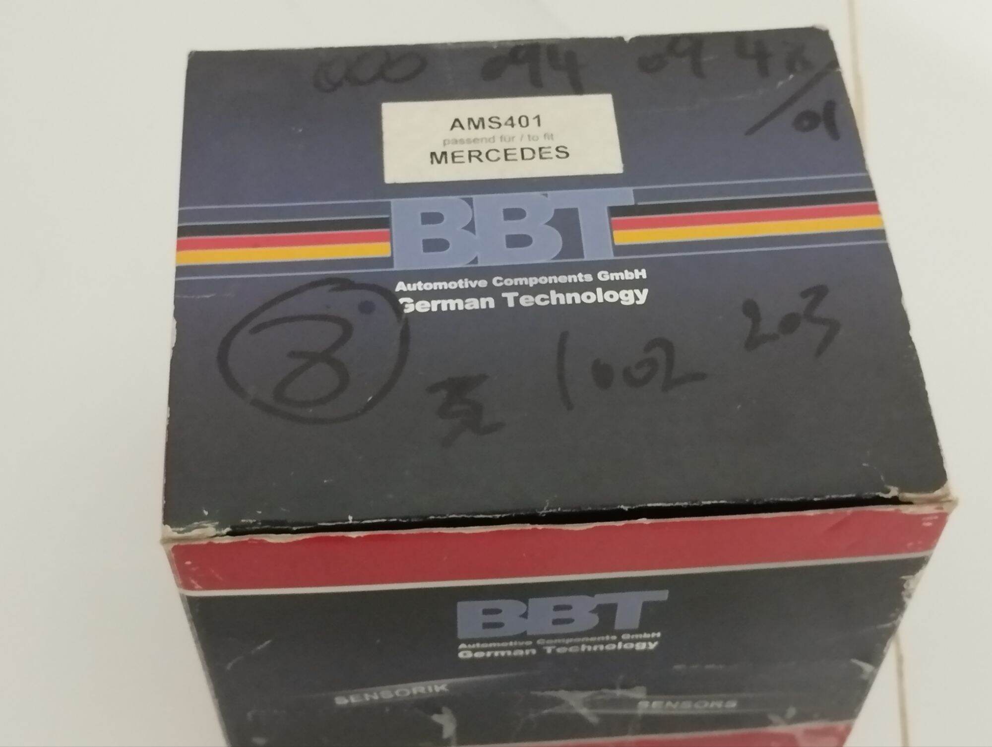 Cảm biến gió mercedes 0000940948 / bosch 0280217114 / bbt ams401