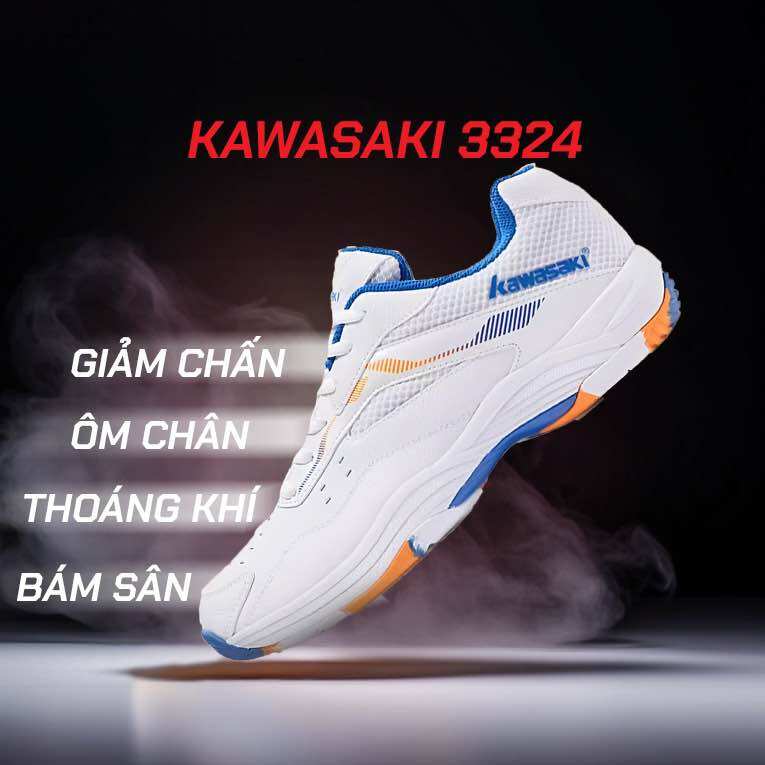 Giày cầu lông,giày bóng chuyền KAWASAKI chính hãng mới 2024 đủ loại ,cực bền,cực đẹp,đế kếp chuyên cày sân bê tông.Bảo hành 12 tháng,ảnh+video thật 100%