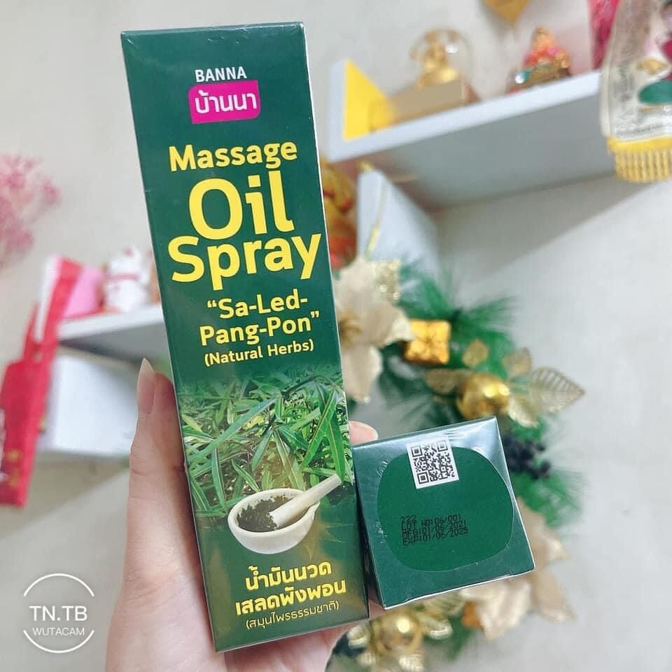 dầu xoa bóp plai gừng 100ml thái lan