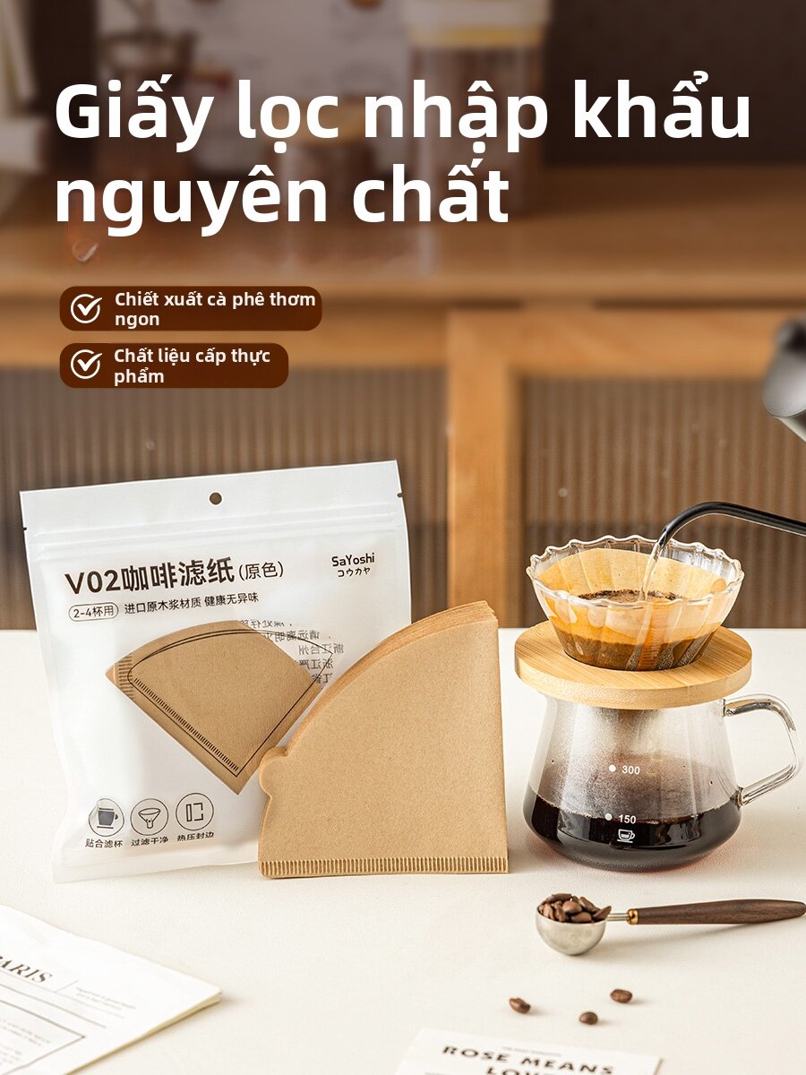 MEIDI | Giấy Lọc Cà Phê Hình Nón V60