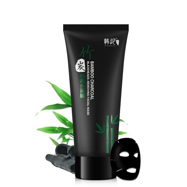 [Hcm]Gel Lột Mụn Than Tre Hankey Bamboo Charcoal Sạch Mụn - Thải Độc Chì - Sáng Da 70Gr