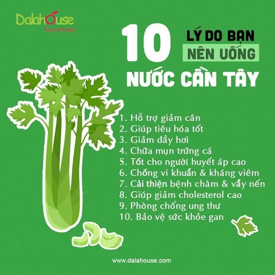 [HCM]Bột Cần Tây Organic 50g