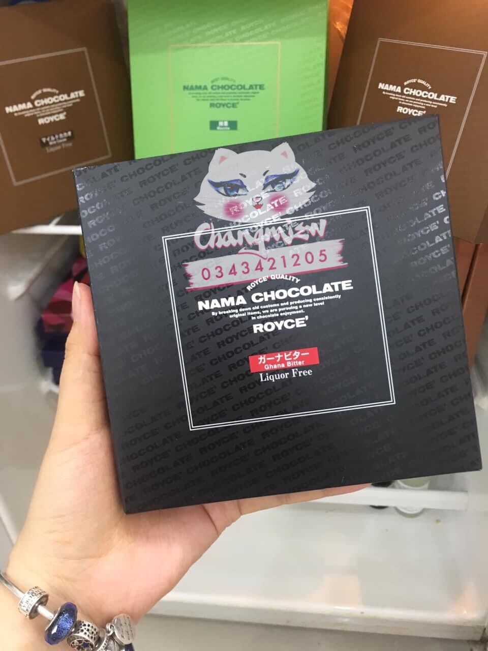 Nama Chocolate Royce – Sôcôla tươi từ Nhật bản