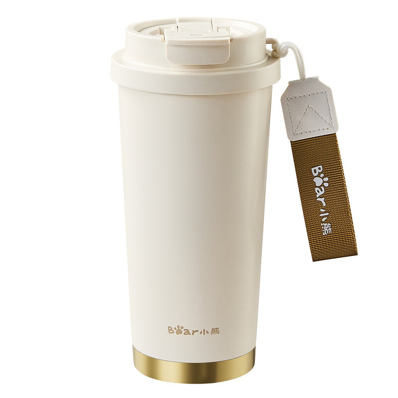 BEAR | Insulated Stainless Steel Coffee Tumbler With Straw