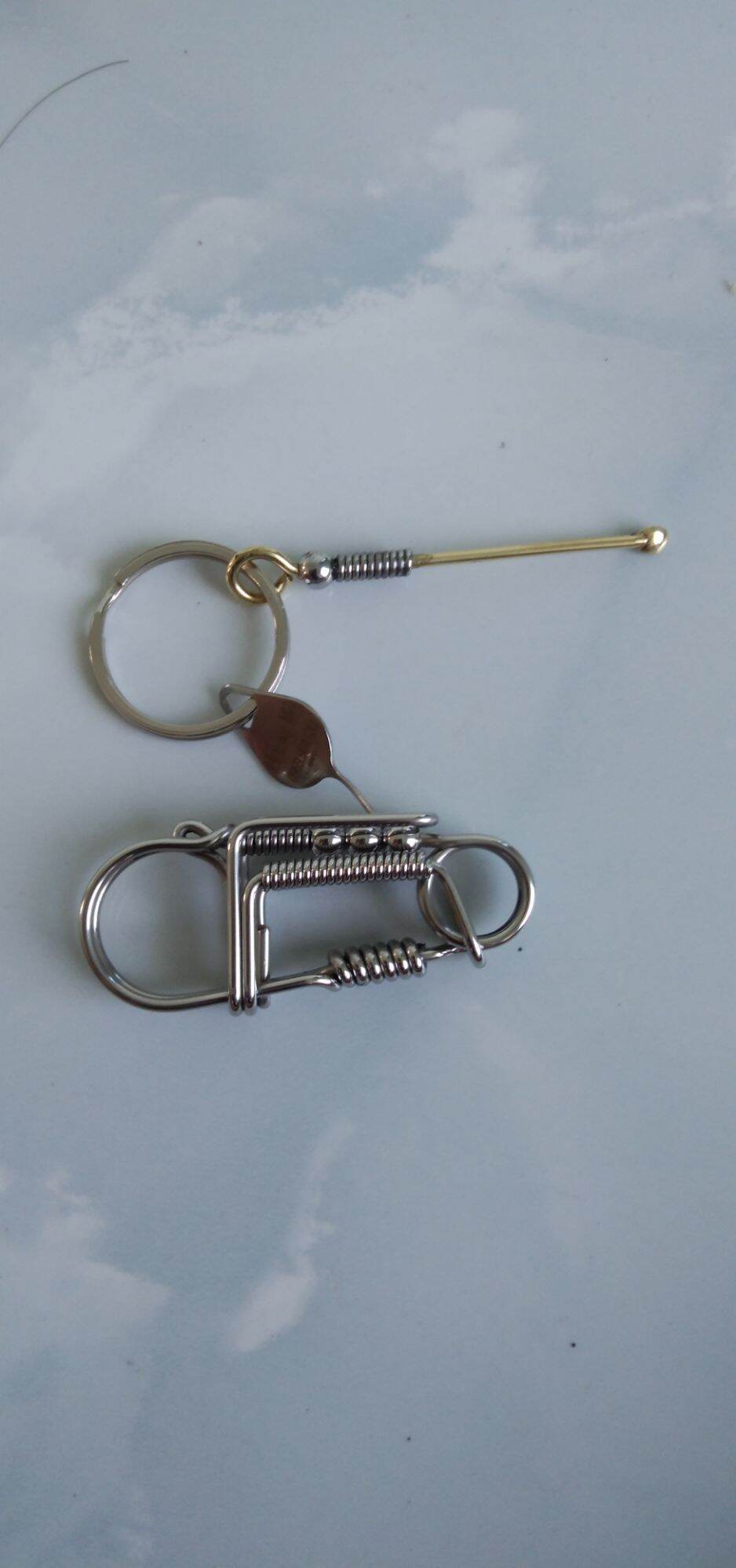 móc khóa thủ công inox 304