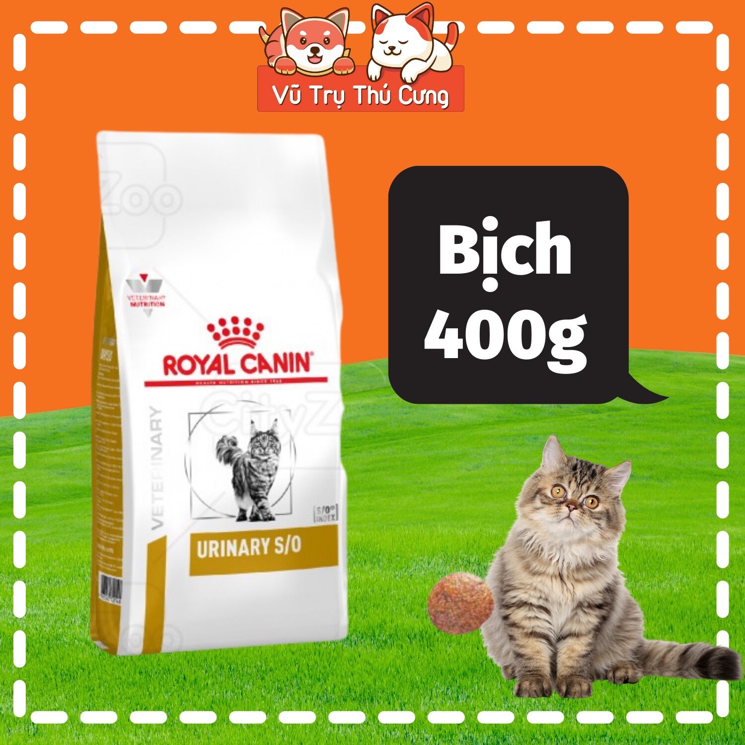 Hạt cho Mèo bị sỏi thận Royal Canin Urinary S/O
