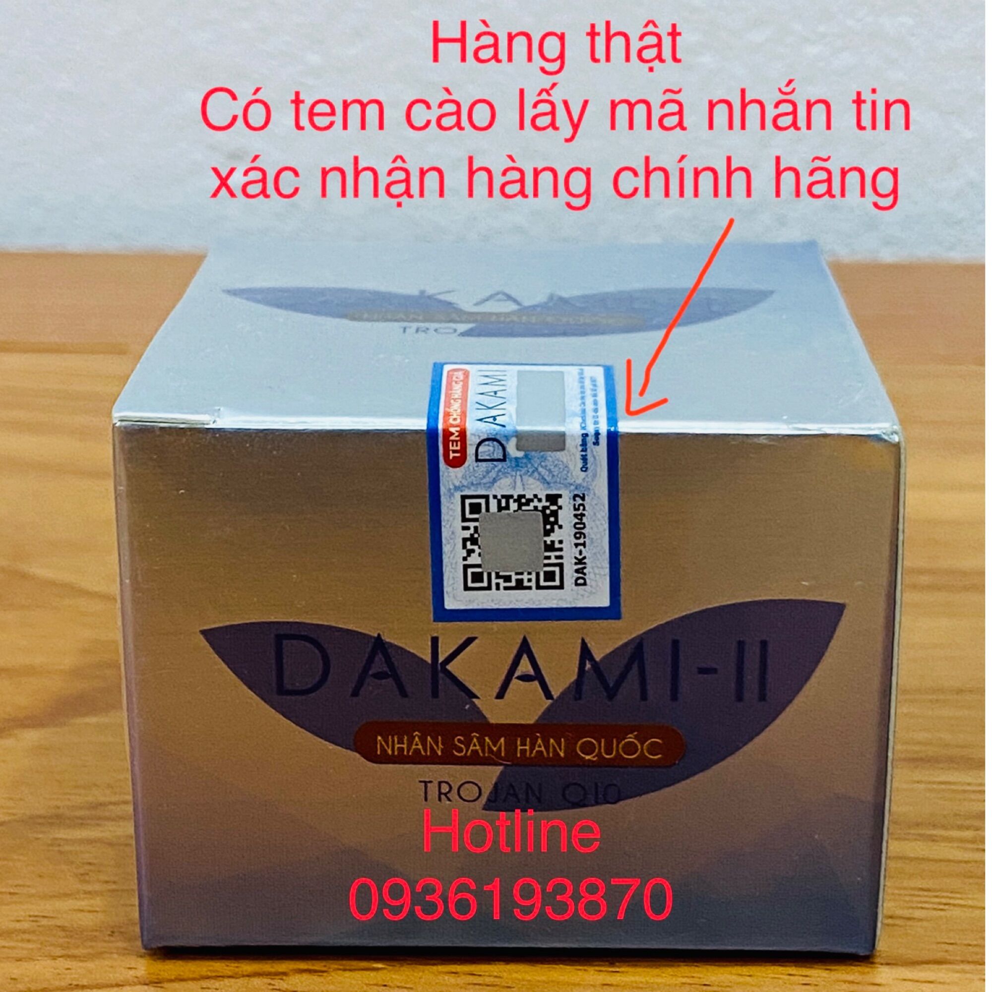 Kem dakami ii chống lão hoá dưỡng trắng da