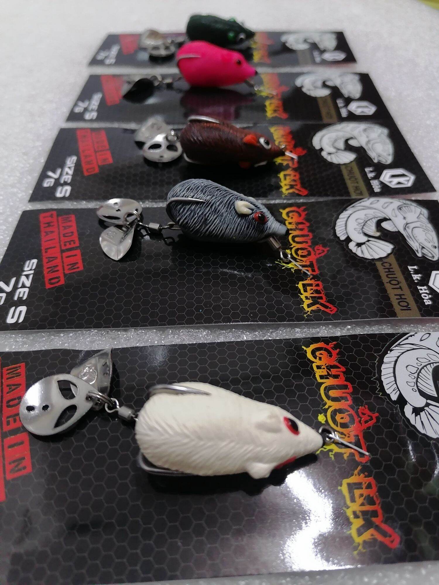 Chuột lk hoà chuyên câu lure.