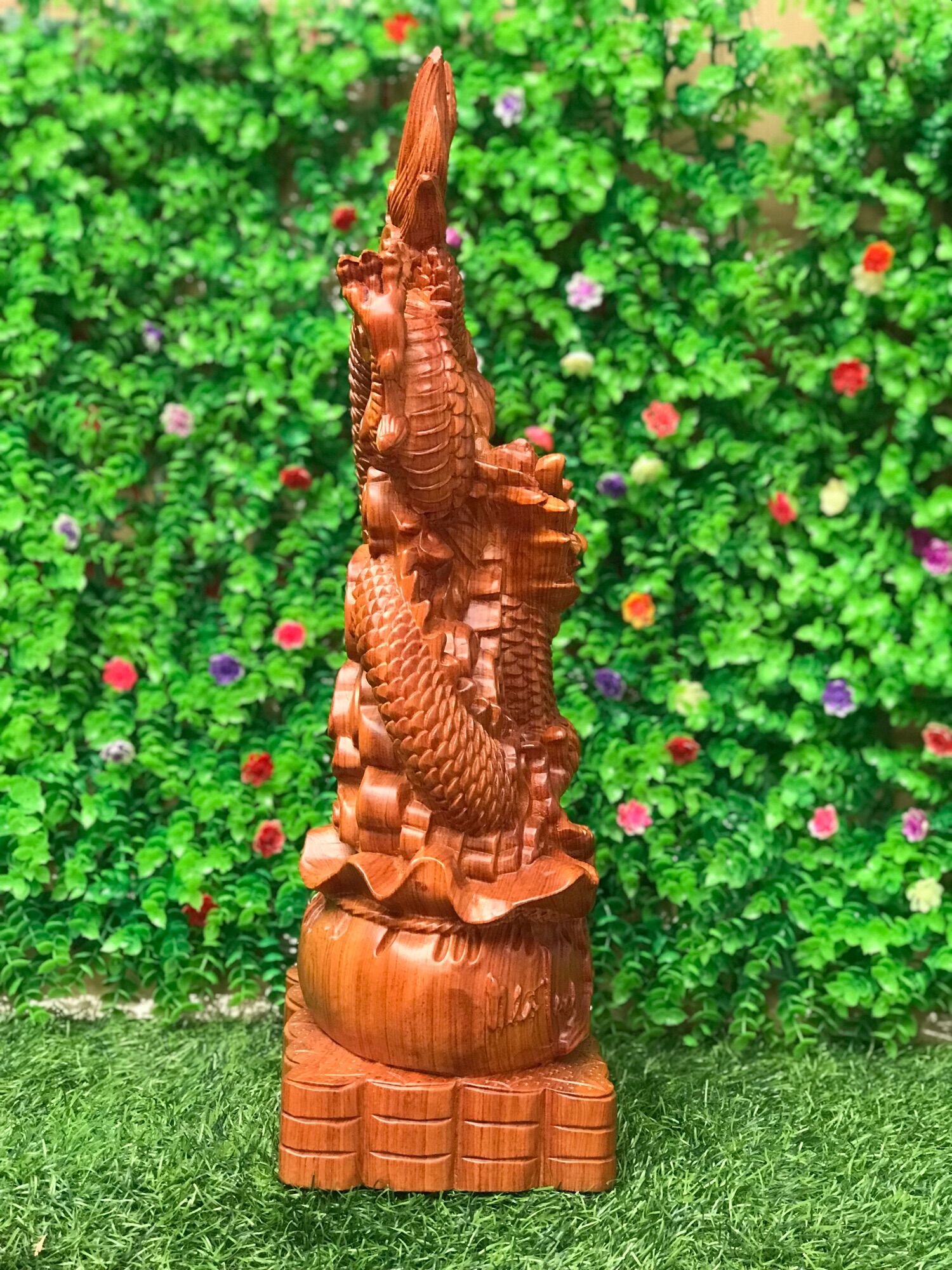 Tượng rồng phong thủy ( nhất Long vờn Ngọc)