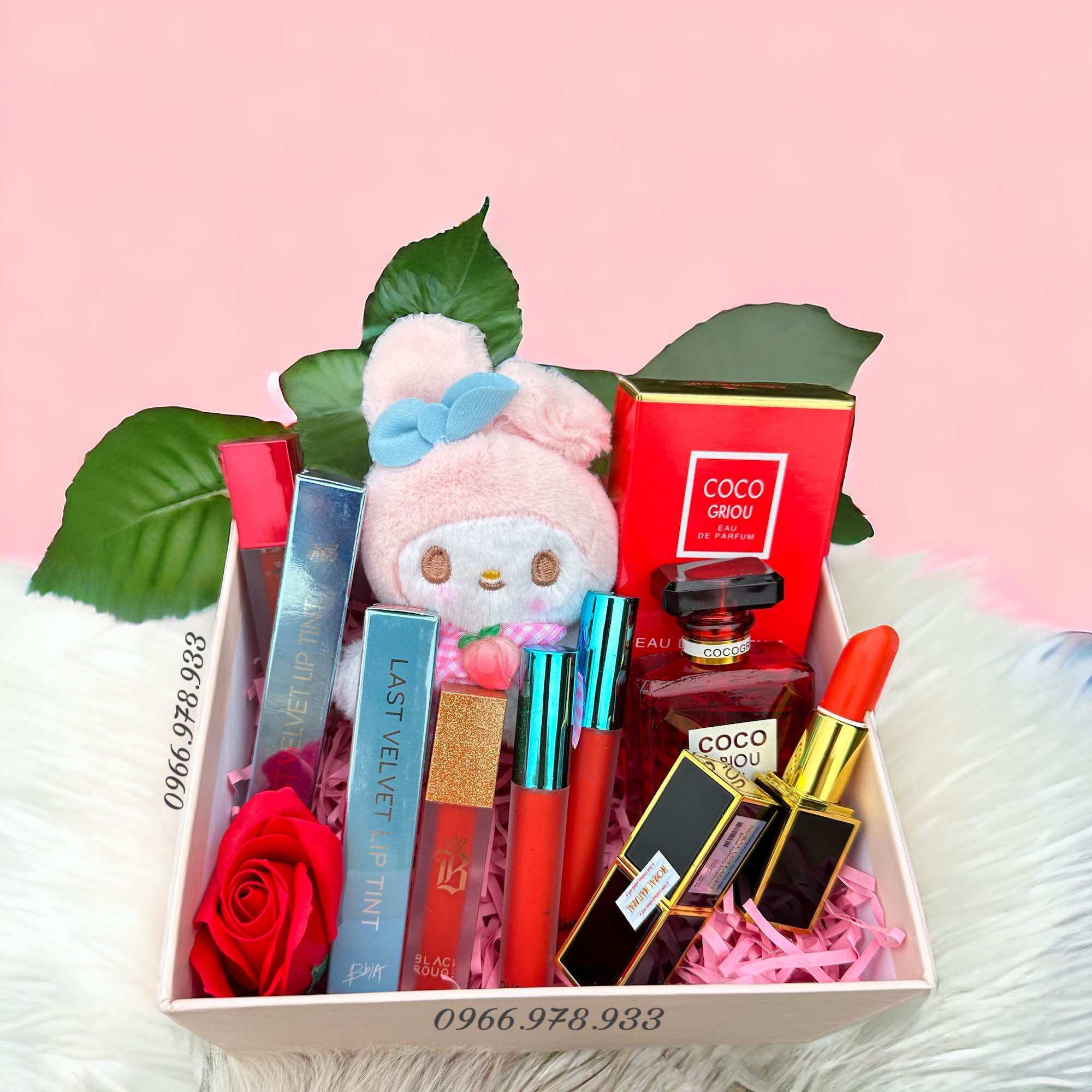 Hộp Son quà tặng dễ thương, Kèm dây nháy sáng, có khả năng chịu lực tốt dành tặng cho người yêu, sinh nhật, bạn bè