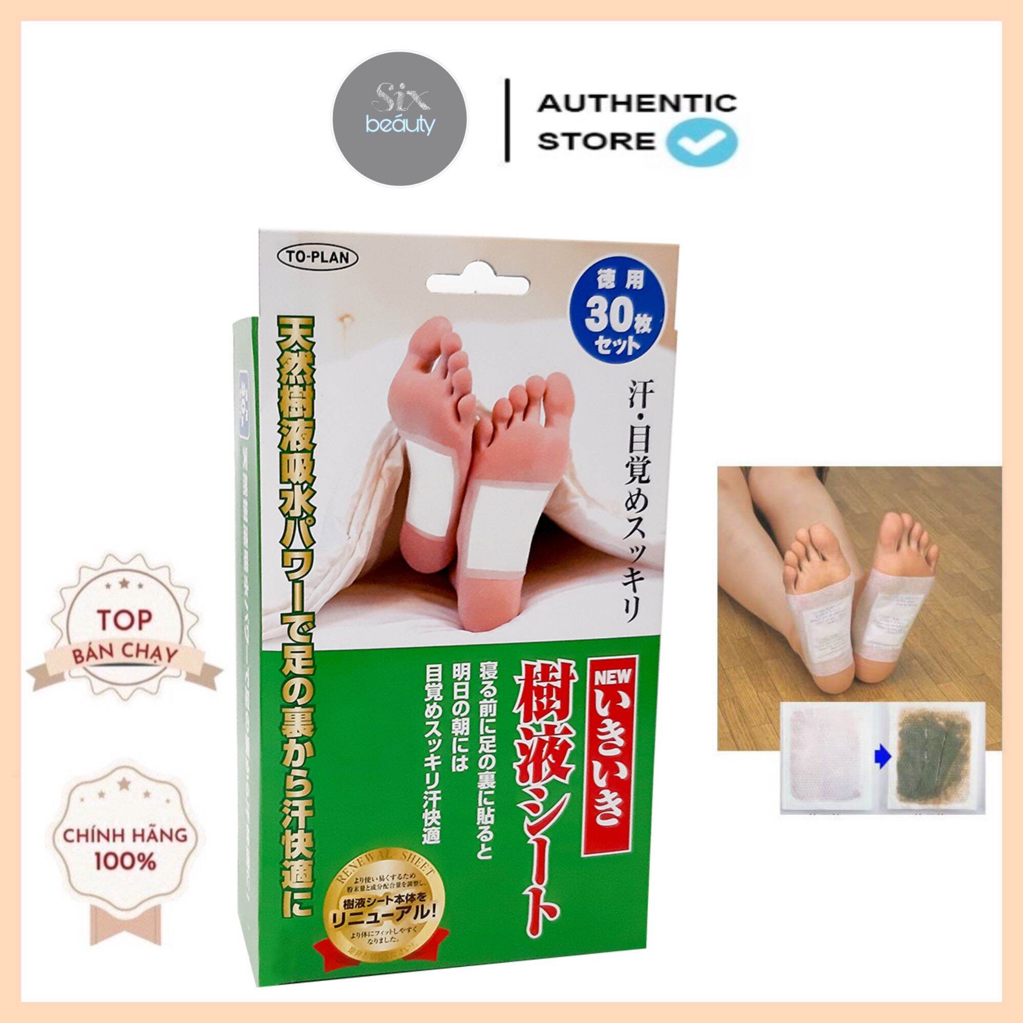 Miếng dán thải độc chân nhật bản