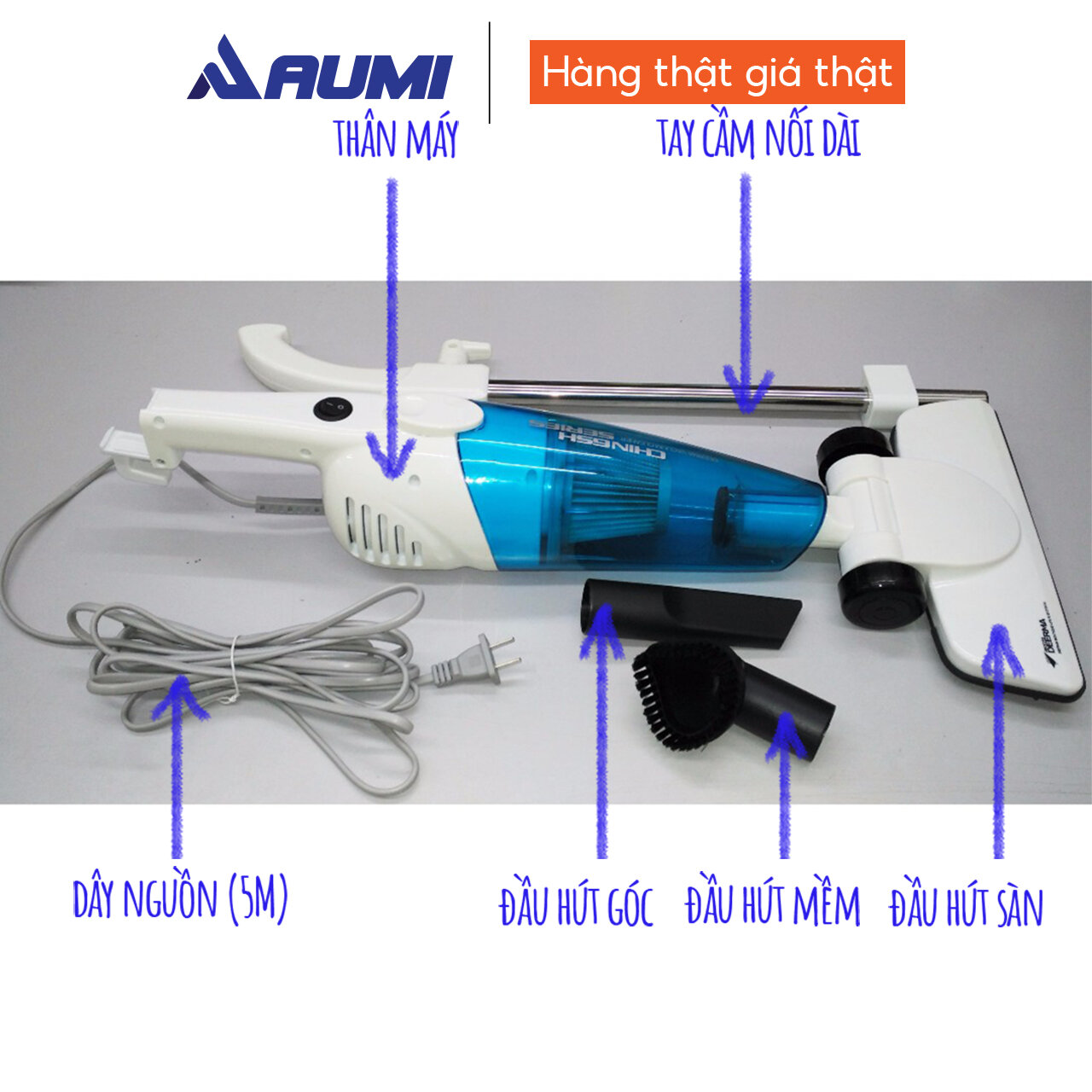 Máy Hút Bụi Cầm Tay Deerma DX118C