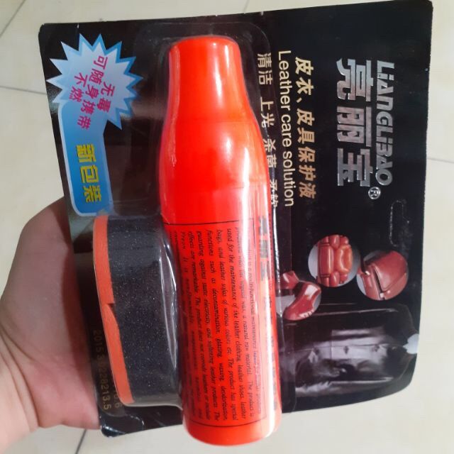 Xi nước đánh bóng giày da , áo da , túi xách