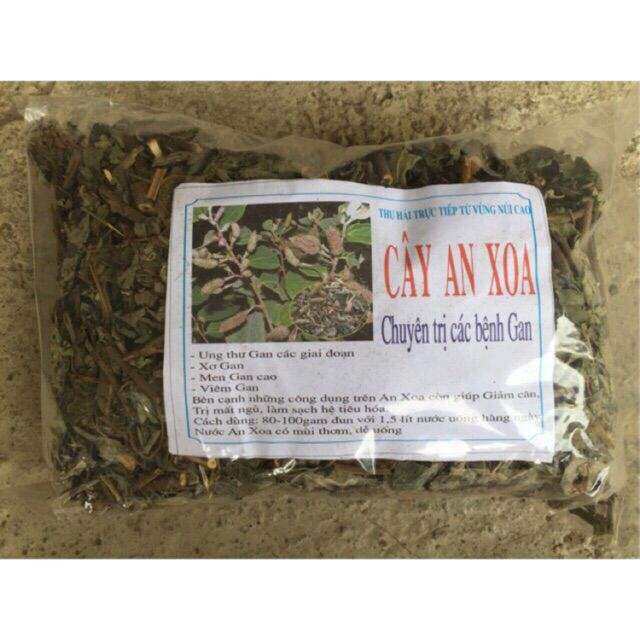 1 kg cây an xoa khô sao vàng hạ thổ giải độc mát gan chống lở ngứa.