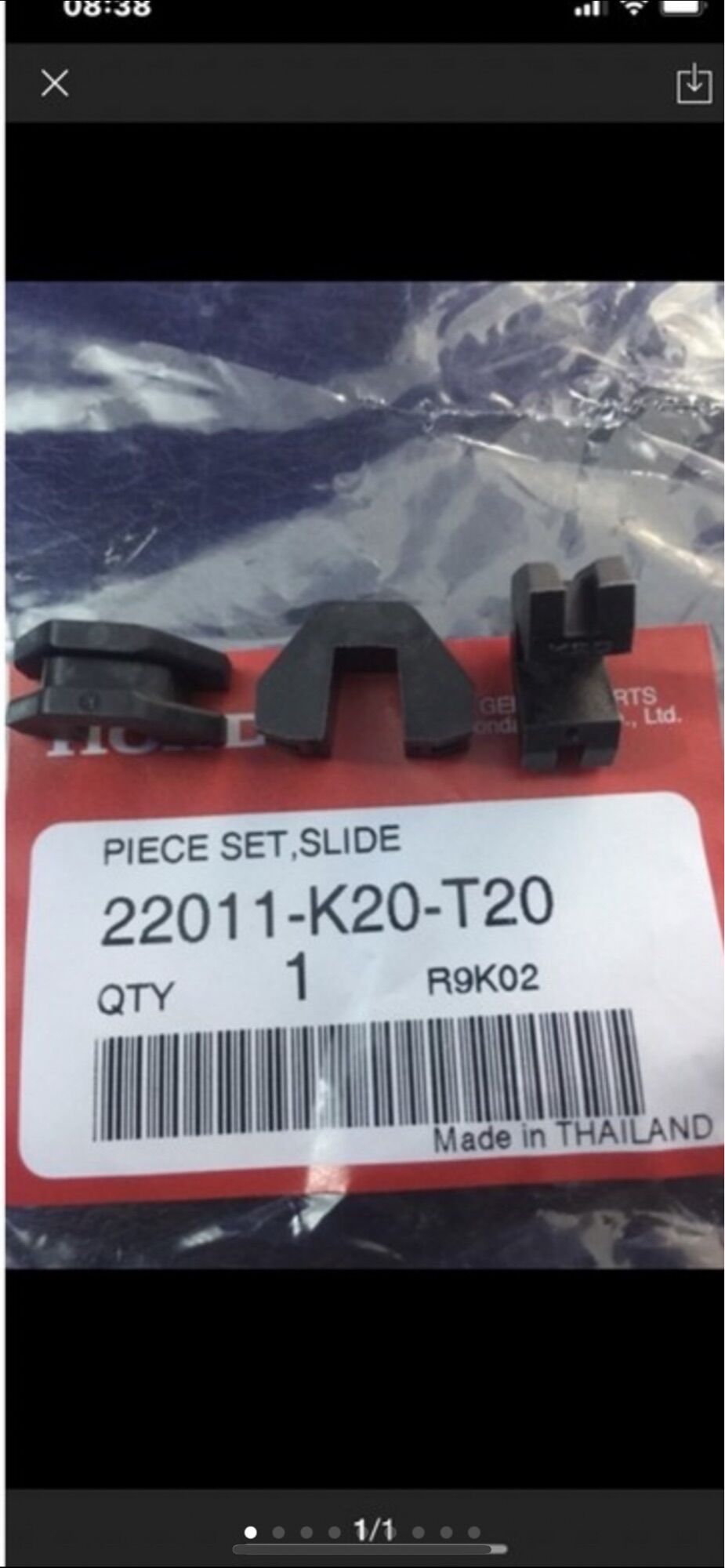 Kẹp trượt nồi trước ab , vison , lead 110