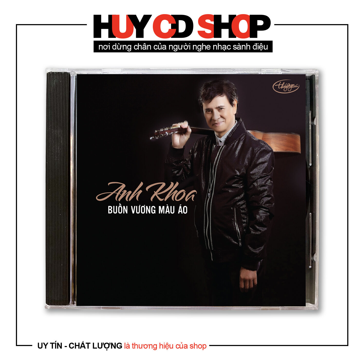 Đĩa CD Anh Khoa Buồn vương màu áo Nhạc sang trữ tình Bolero Đĩa lòng Trắng Chất Lượng cao Âm Thanh chuẩn HUY CD SHOP