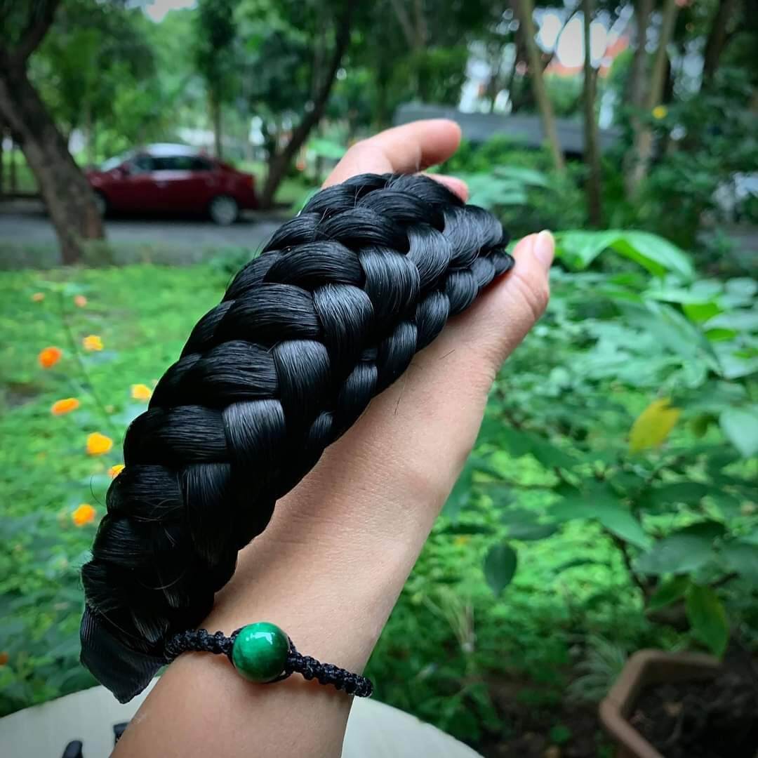 Tóc giả cài bính size to[GIÁ SỈ]