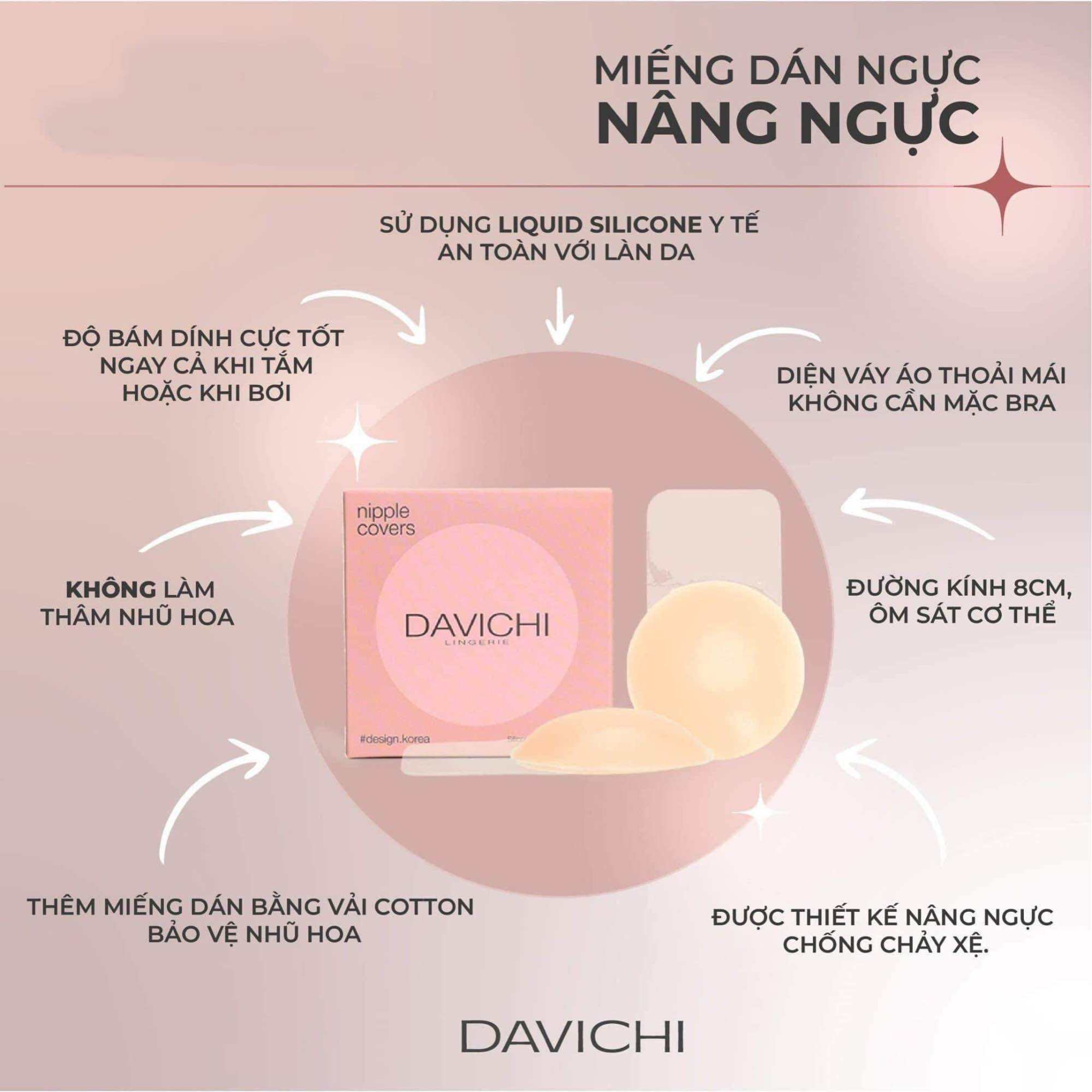 [Vitaminbear] Miếng dán nâng ngực Davichi