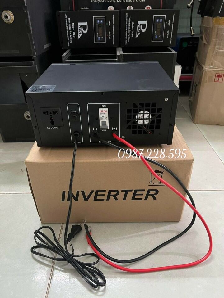 Bộ lưu điện Inverter Kano Sin Chuẩn 12V24V 1000VA 650W-Bộ trữ điện cho nhà yến