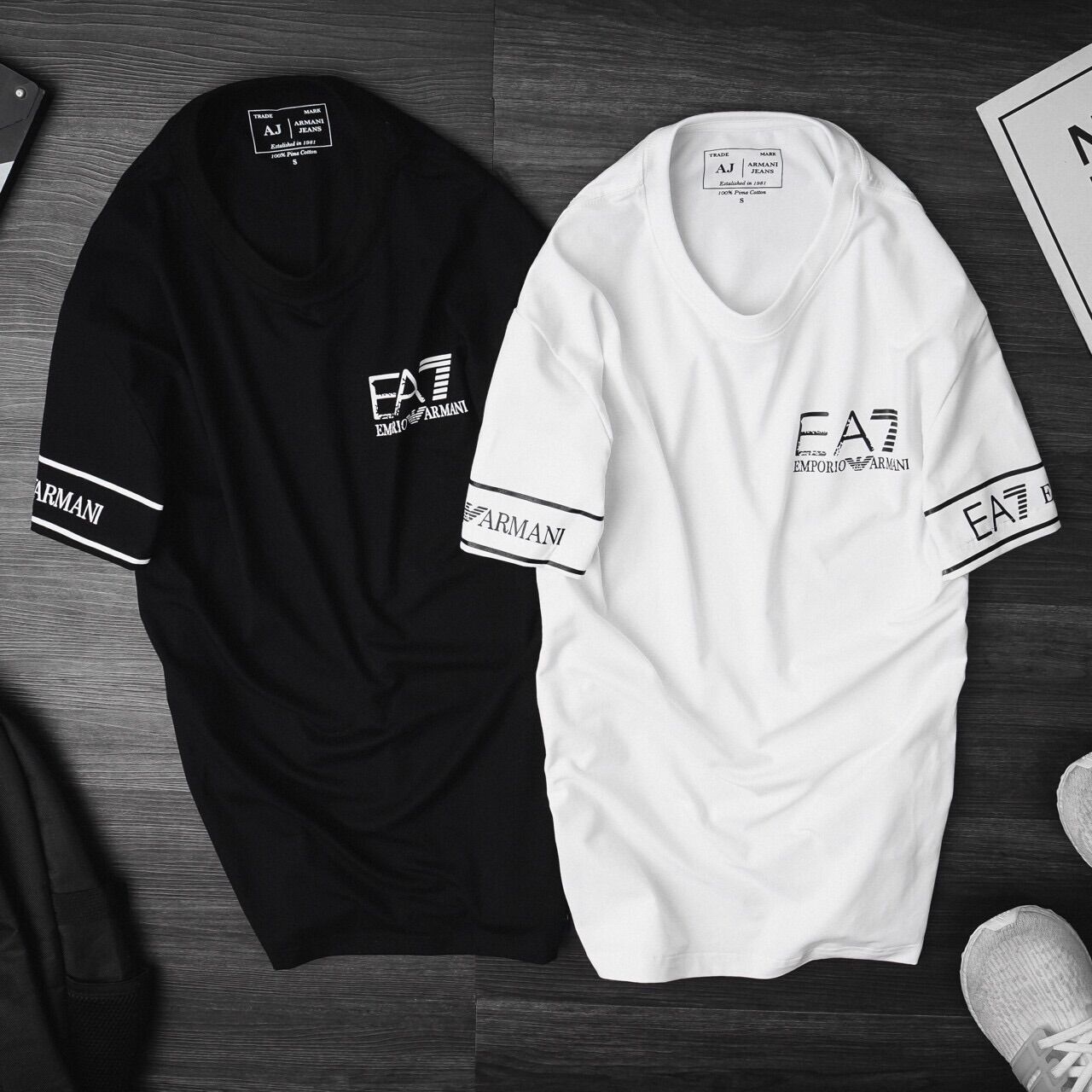 Áo thun Emporio Armani áo phông Emporio Armani dáng Unisex