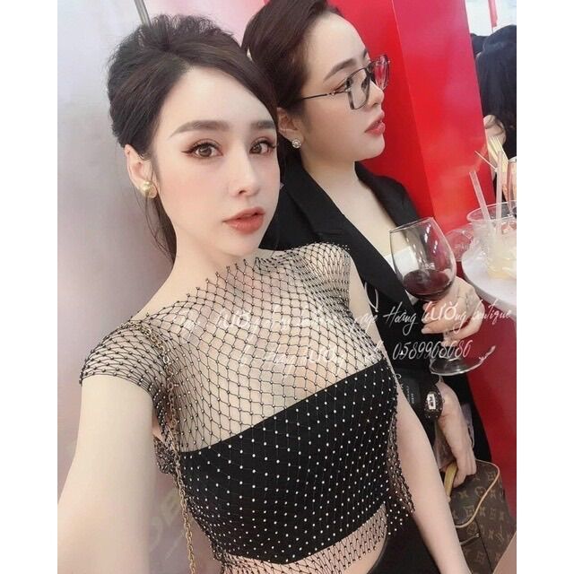 Áo thun phối lưới sexy L400